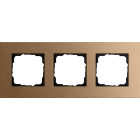 GIRA - Abdeckrahmen 3f Gira Esprit Bronze