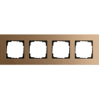 GIRA - Abdeckrahmen 4f Gira Esprit Bronze