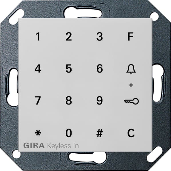 GIRA - Gira Keyless In Codetastatur System 55 Grau m