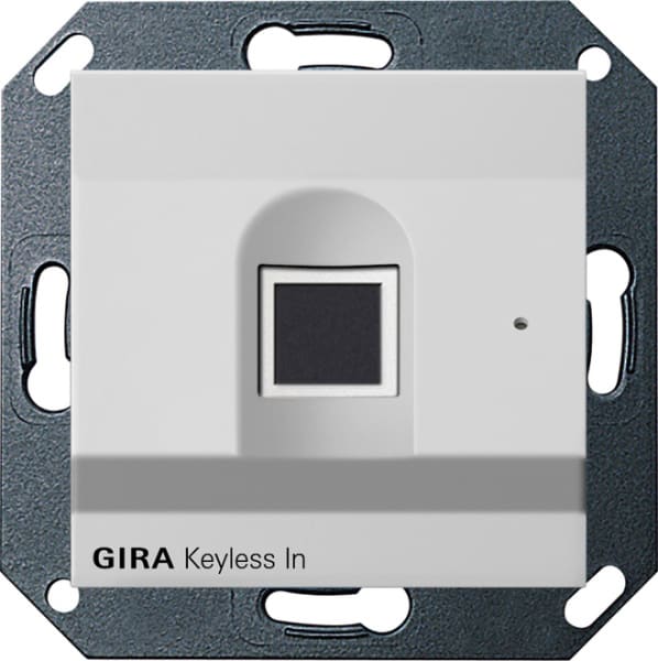 GIRA - Gira Keyless In Fingerprint-Leseeinheit System 55 Grau m