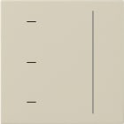 GIRA - S3000 Touchaufsatz System 55 Cremeweiß