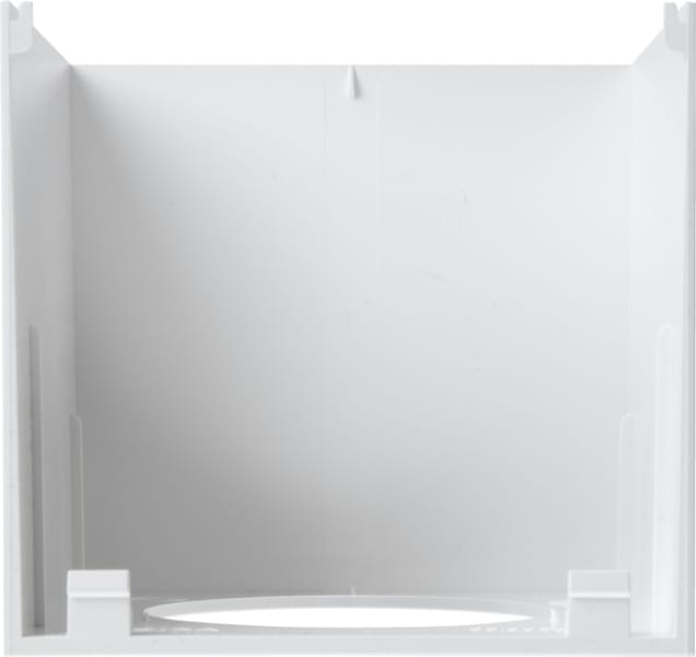 GIRA - Abd. + Deckel Beweg.m. Cube Zubehör Weiß