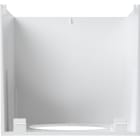 GIRA - Abd. + Deckel Beweg.m. Cube Zubehör Weiß