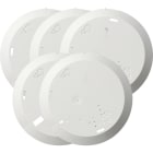 GIRA - Set Montagepl. 5 Stck. RWM Dual Q Rauchwarnmelder Reinweiß m