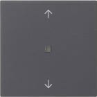 GIRA - KNX RF Bedienaufsatz 1f Pfeile System 55 Anthrazit