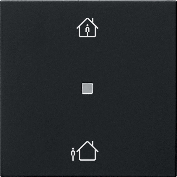GIRA - KNX RF Bedienaufsatz 1f Heizmodus System 55 Schwarz matt