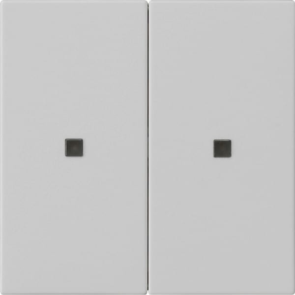 GIRA - KNX RF Bedienaufsatz 2f System 55 Grau matt