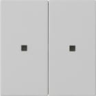 GIRA - KNX RF Bedienaufsatz 2f System 55 Grau matt