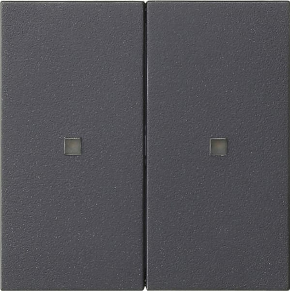 GIRA - KNX RF Bedienaufsatz 2f System 55 Anthrazit