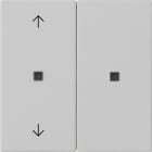 GIRA - KNX RF Bedienaufsatz 2f Pfeile System 55 Grau matt