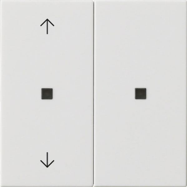 GIRA - KNX RF Bedienaufsatz 2f Pfeile System 55 Reinweiß