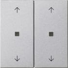 GIRA - Wippe 2f Pfeile Kontrollf. System 55 F Alu