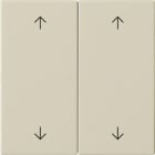 GIRA - Wippe 2f Pfeile System 55 Cremeweiß