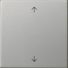GIRA - Wippe 1f Pfeile System 55 Edelstahl