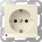 GIRA - SCHUKO-Steckd. LED-Leuchte + SH System 55 Cremeweiß