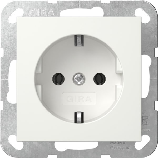 GIRA - SCHUKO-Steckd. SRK System 55 Reinweiß m