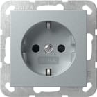 GIRA - SCHUKO-Steckd. SH SRK System 55 F Alu