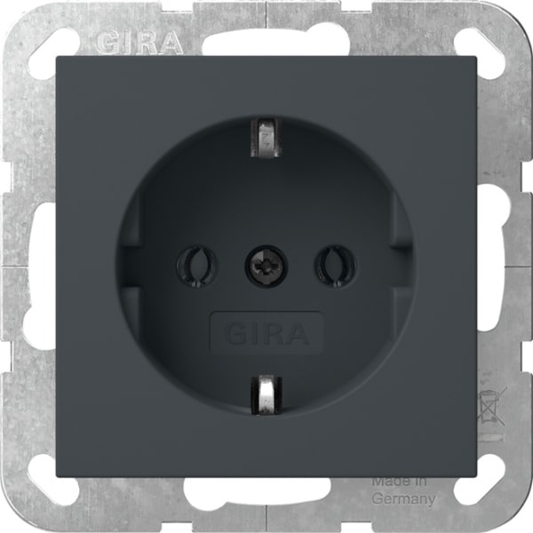 GIRA - SCHUKO-Steckd. System 55 Anthrazit