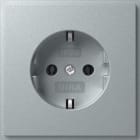 GIRA - SCHUKO-Steckd. (IP20) Gira TX_44 F Alu