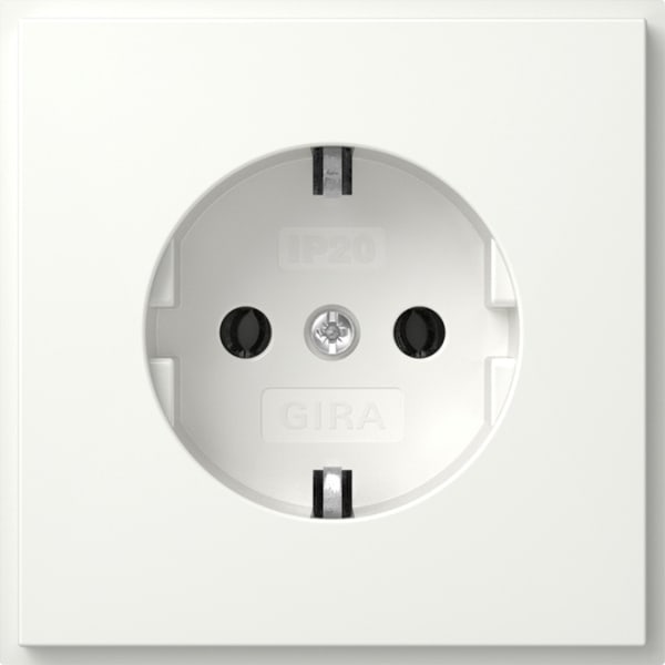 GIRA - SCHUKO-Steckd. (IP20) Gira TX_44 Reinweiß