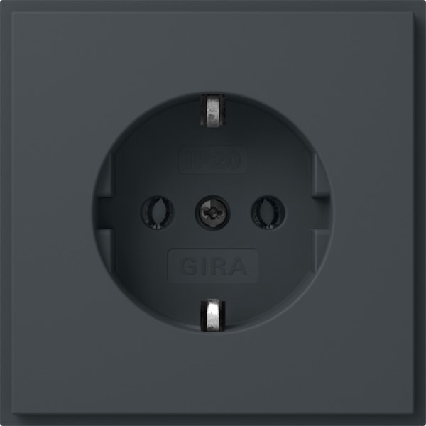 GIRA - SCHUKO-Steckd. (IP20) Gira TX_44 Anthrazit