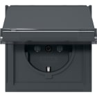 GIRA - SCHUKO-Steckd. KD + BSF Gira TX_44 Anthrazit