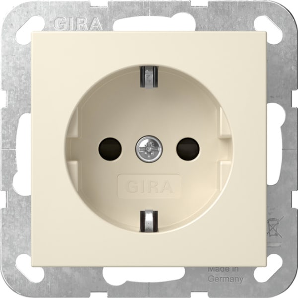 GIRA - SCHUKO-Steckd. SH System 55 Cremeweiß