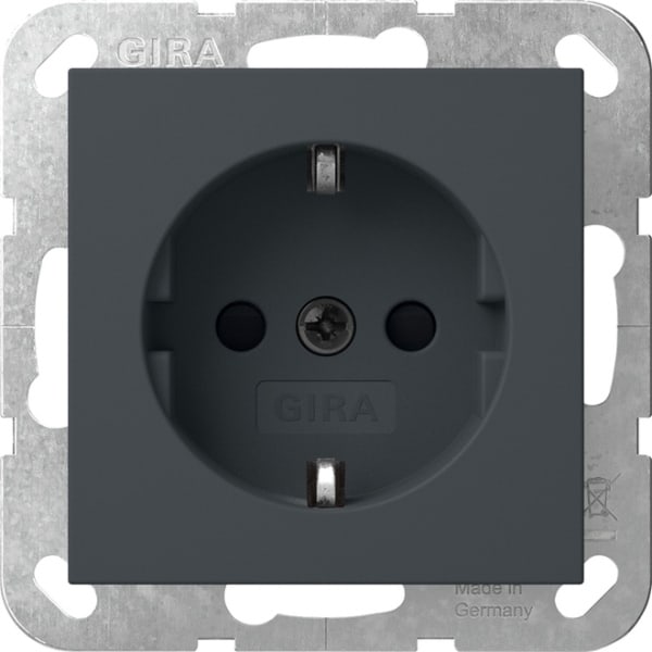 GIRA - SCHUKO-Steckd. SH System 55 Anthrazit