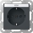 GIRA - SCHUKO-Steckd. BSF System 55 Anthrazit