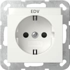 GIRA - SCHUKO-Steckd. BSF + SH System 55 Reinweiß m