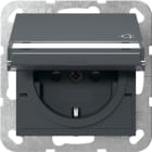 GIRA - SCHUKO-Steckd. KD BSF + SH System 55 Anthrazit