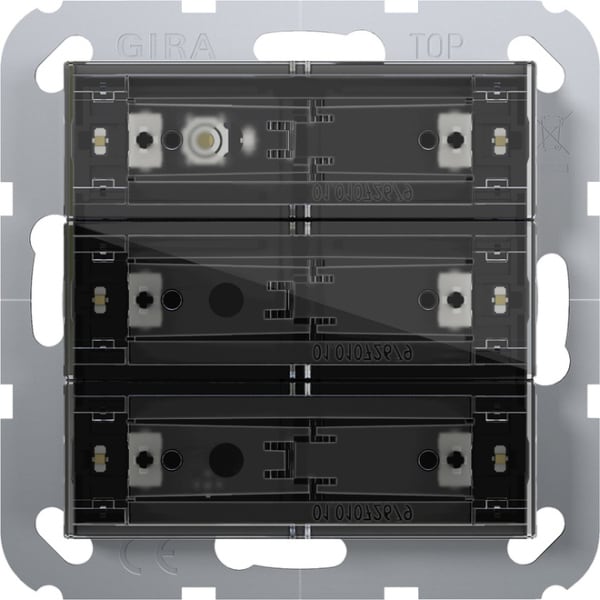 GIRA - Tastsensor 4 Komfort 3f KNX System 55