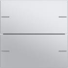 GIRA - Wippenset 2f Tastsensor 4 System 55 Farbe Alu