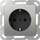 GIRA - SCHUKO-Steckd. SH SRK System 55 Edelstahl