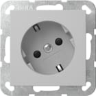 GIRA - SCHUKO-Steckd. 30° + SH System 55 Grau m