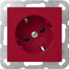 GIRA - SCHUKO-Steckd. 30° + SH WSV System 55 Rot