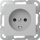 GIRA - Steckd. Dänisch SH System 55 Grau m