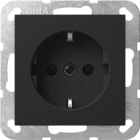 GIRA - SCHUKO-Steckd. SH System 55 Schwarz m