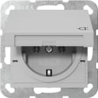 GIRA - SCHUKO-Steckd. KD System 55 Grau m