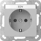 GIRA - SCHUKO-Steckd. BSF System 55 Grau m