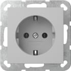 GIRA - SCHUKO-Steckd. o.Kr. System 55 Grau m