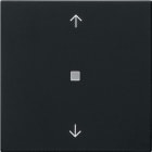 GIRA - S3000 Bedienaufs. BT Pfeile System 55 Schwarz m