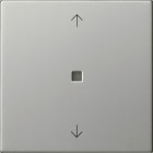 GIRA - S3000 Bedienaufs. BT Pfeile System 55 Edelstahl