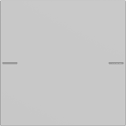 GIRA - Wippenset 1f Tastsensor 4 System 55 Grau matt