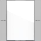 GIRA - Wippenset 1f Beschriftungsfeld Tastsensor 4 System 55 Klar/Grau matt