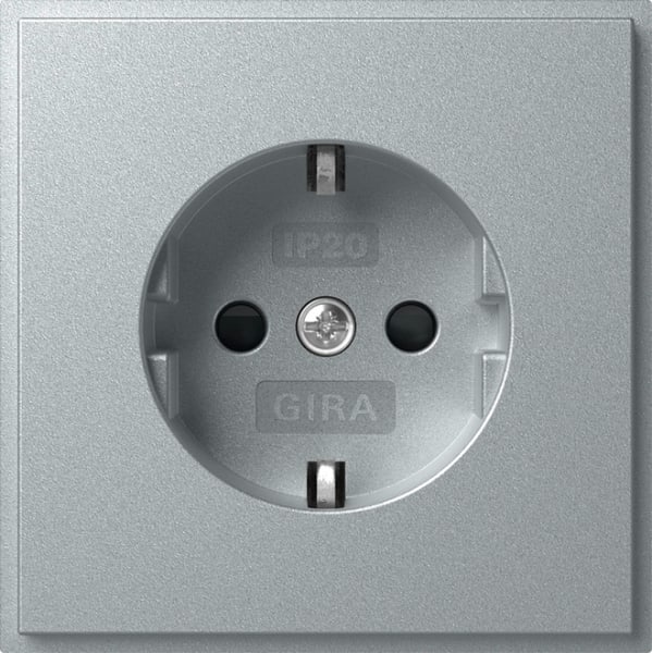 GIRA - SCHUKO-Steckd. SH (IP20) Gira TX_44 F Alu