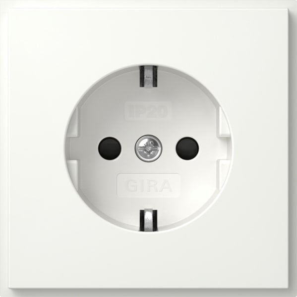 GIRA - SCHUKO-Steckd. SH (IP20) Gira TX_44 Reinweiß