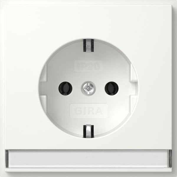 GIRA - SCHUKO-Steckd. BSF + SH (IP20) Gira TX_44 Reinweiß