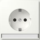 GIRA - SCHUKO-Steckd. BSF + SH (IP20) Gira TX_44 Reinweiß