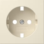 GIRA - Abd. SCHUKO-Steckd. System 55 Cremeweiß